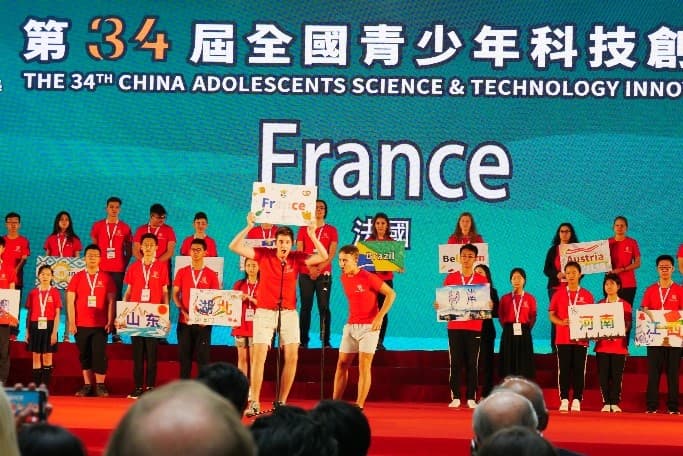 Thibaut, Hugo et Killian bronzés à Macao (Concours international de Sciences et Technologie)