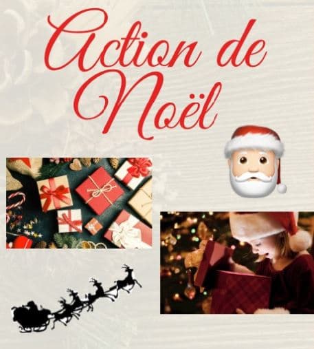 Action de Noël du Gymnase Lucie Berger - Jean Sturm